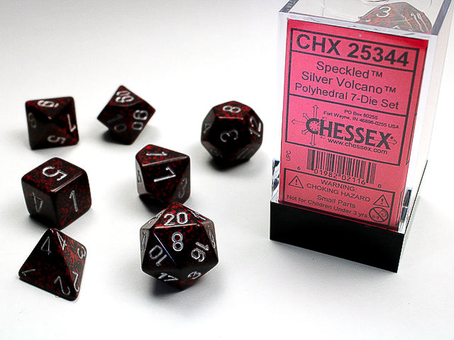 CHX 25344 SPECKLED 7-DIE SET SILVER VOLCANO