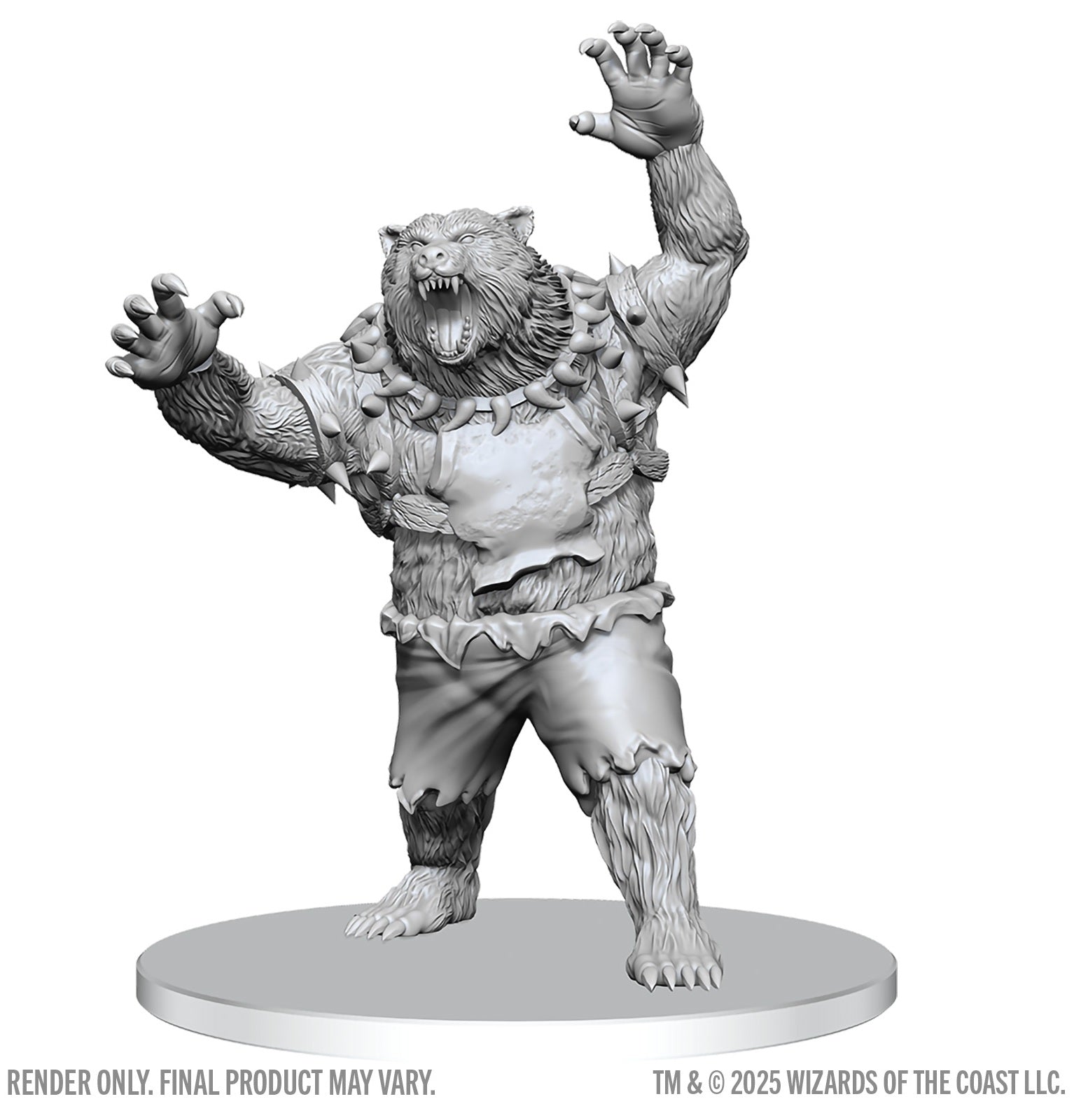 Dungeons & Dragons: Nolzur's Marvelous Unpainted Miniatures - W28 Werebear