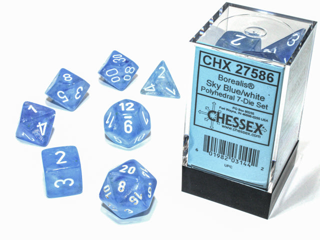 CHX 27586 BOREALIS 7-DIE SET SKY BLUE/WHITE LUMINARY