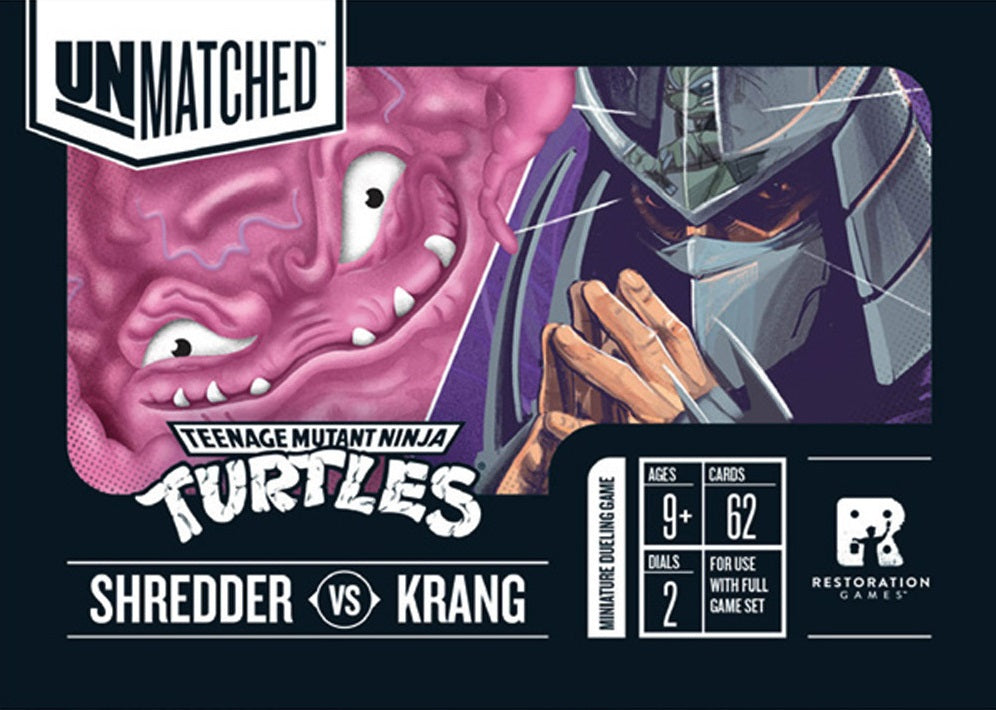 Unmatched TMNT: Shredder vs Krang