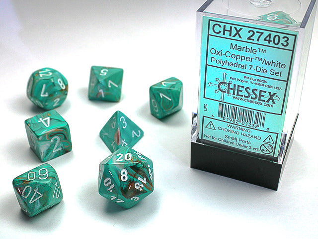 CHX 27403 MARBLE 7-DIE SET OXI-COPPER/WHITE