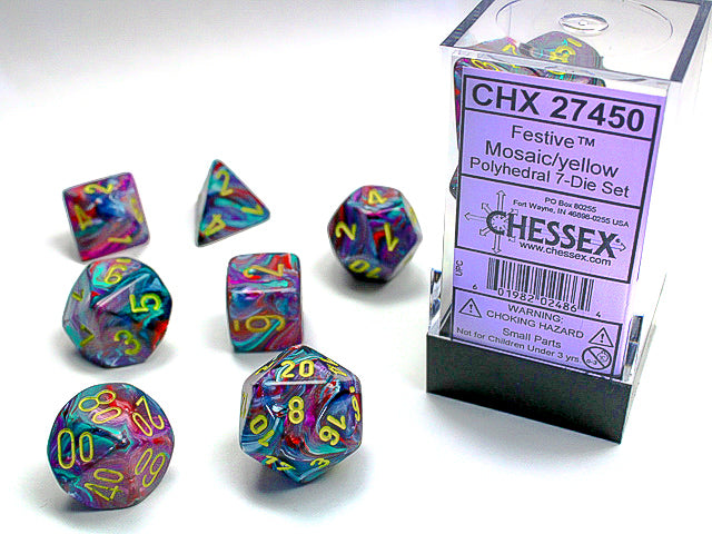 CHX 27450 FESTIVE 7-DIE SET MOSAIC/YELLOW
