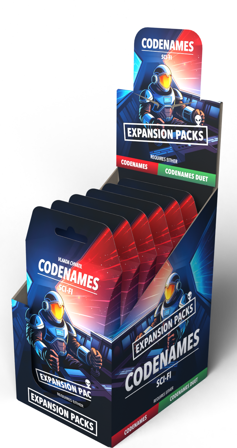 Codenames/Codenames Duet - Sci-Fi Expansion Pack