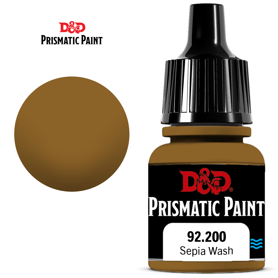 Prismatic Paint Sepia Wash