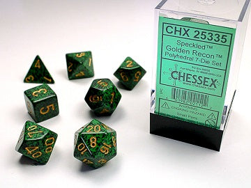 CHX 25335 SPECKLED 7-DIE SET GOLDEN RECON