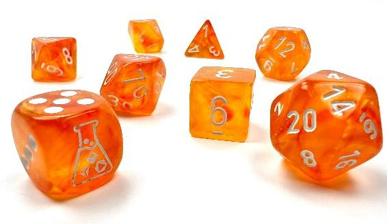 CHX 30052 BOREALIS 7-DIE SET BLOOD ORANGE/WHITE LUMINARY