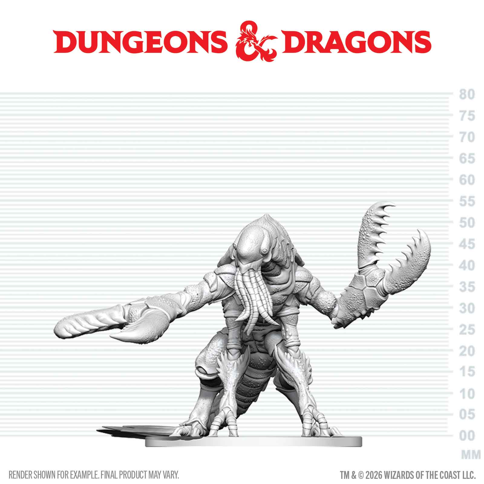Dungeons & Dragons: Nolzur's Marvelous Unpainted Miniatures - Chuul