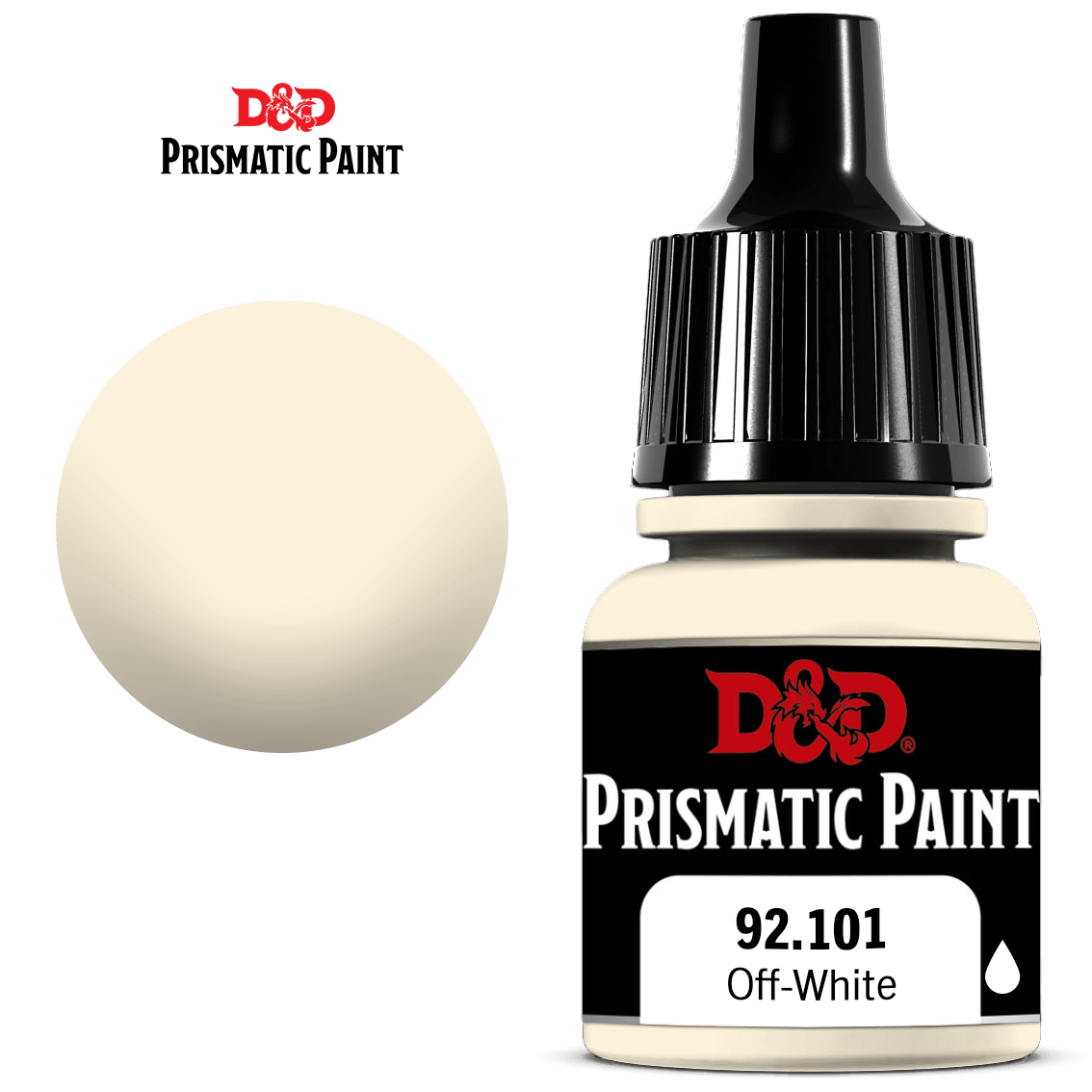 Prismatic Paint Off White