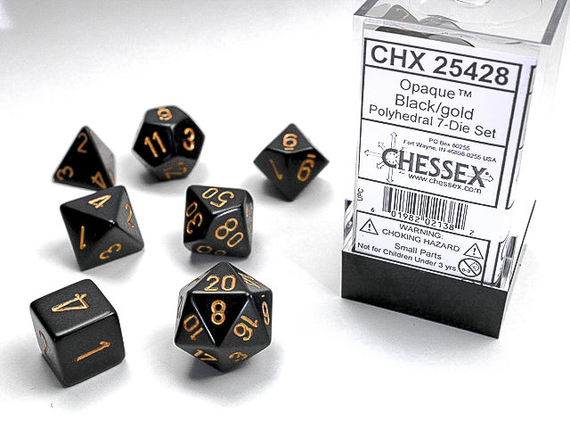 CHX 25428 OPAQUE 7-DIE SET BLACK/GOLD