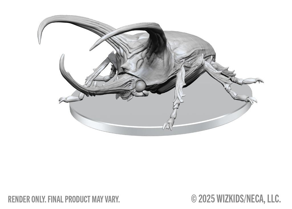 Dungeons & Dragons: Nolzur's Marvelous Unpainted Miniatures - W28 Giant Rhinoceros Beetle