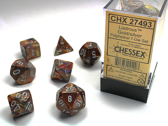 CHX 27493 LUSTROUS 7-DIE SET GOLD/SILVER