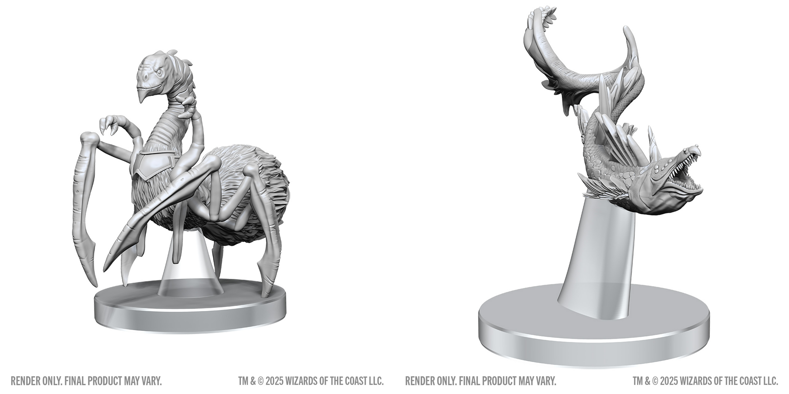 Dungeons & Dragons: Nolzur's Marvelous Unpainted Miniatures - W28 Neogi & Space Eel
