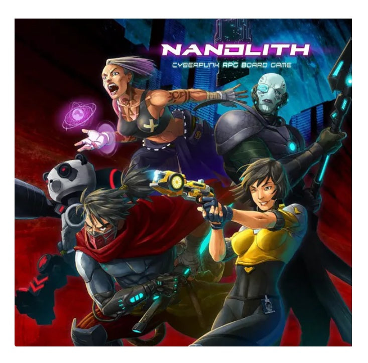 Nanolith: Cyberpunk Board Game
