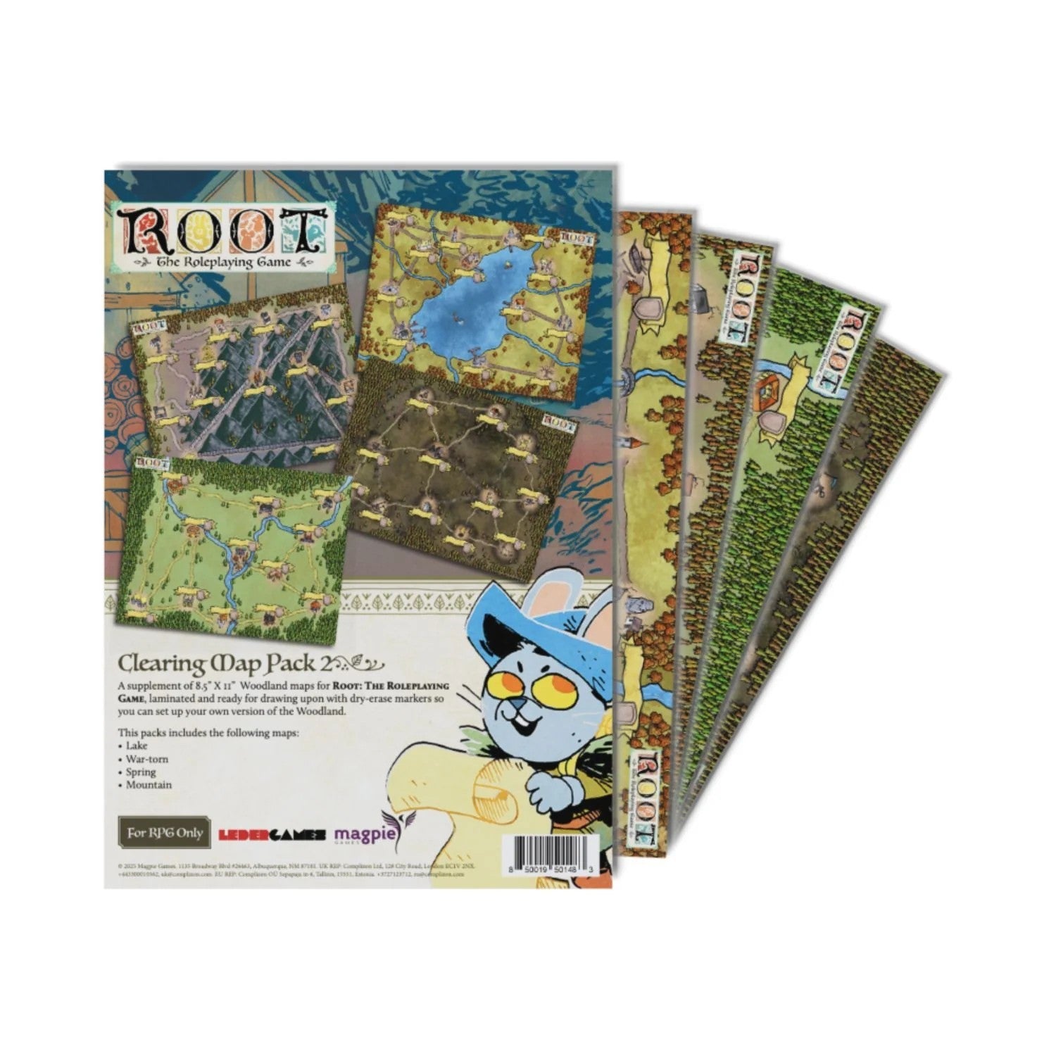 Root: The Roleplaying Game Ruins & Expeditions Map Pack 2