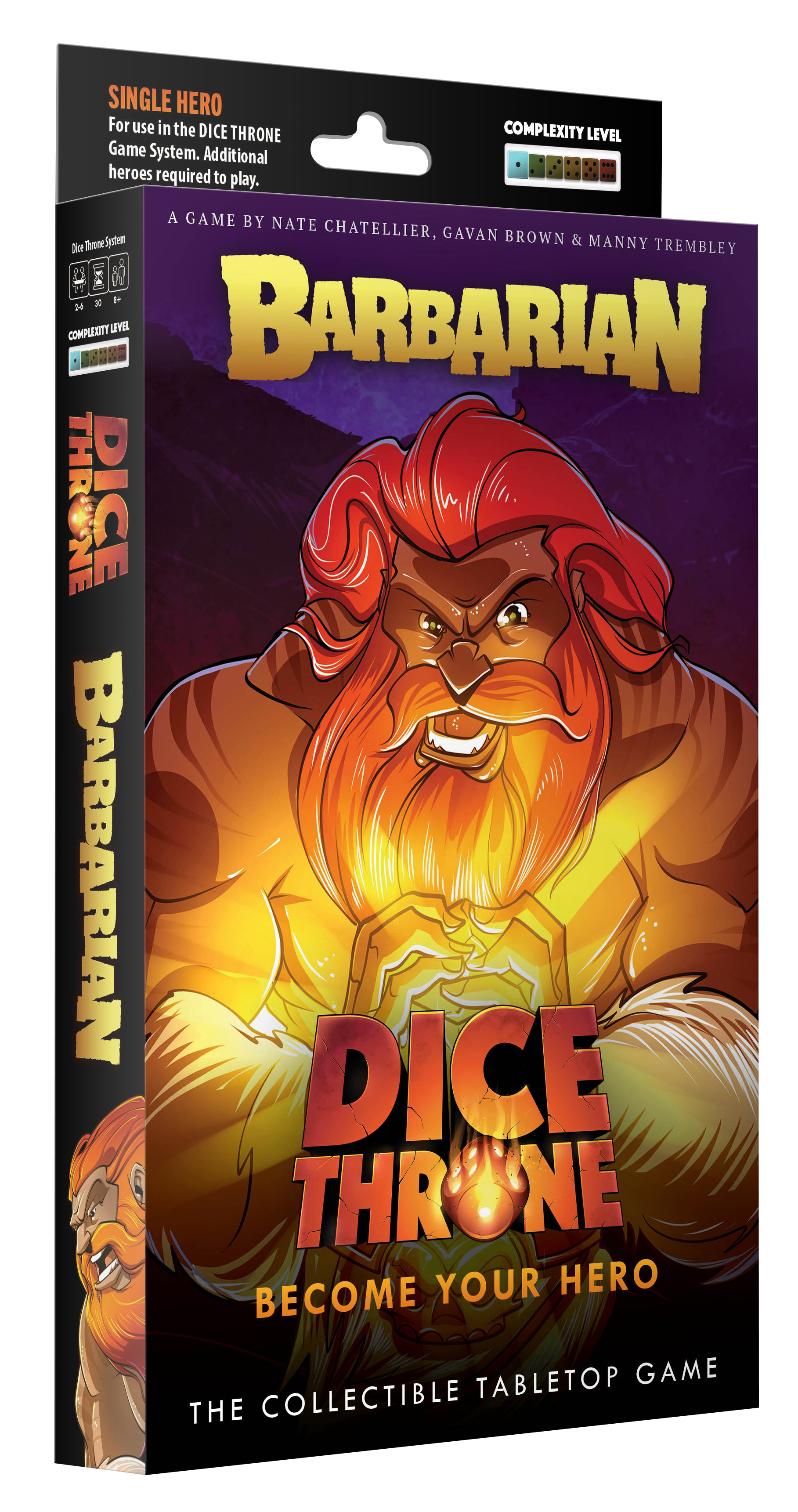 Dice Throne Hero Pack: Barbarian