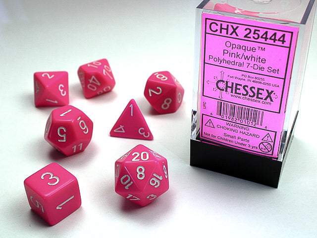CHX 25444 OPAQUE 7-DIE SET PINK/WHITE