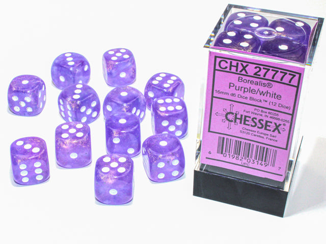 CHX 27777 BOREALIS 12D6 PURPLE/WHITE 16MM LUMINARY
