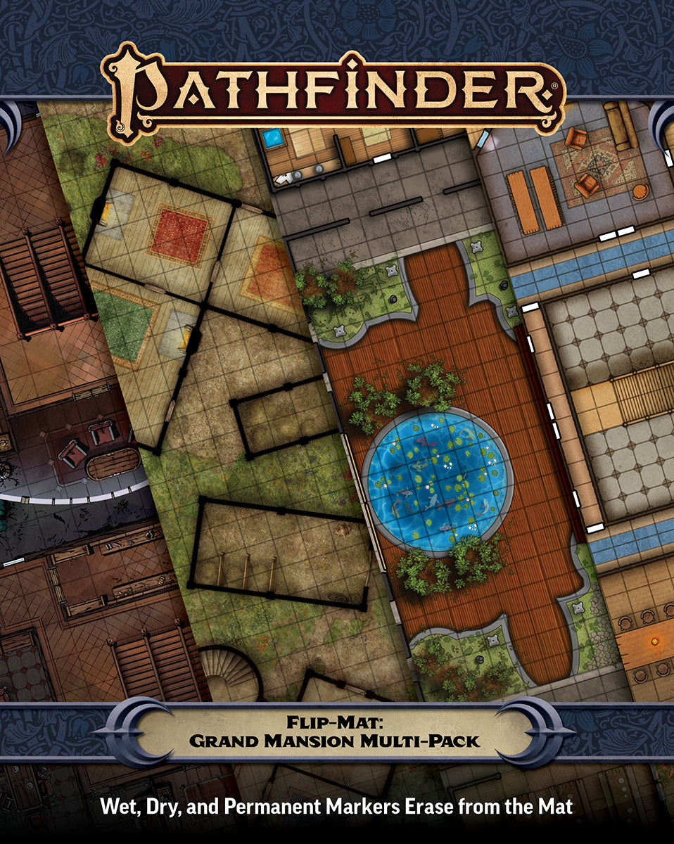 Pathfinder RPG: Flip-Mat Grand Mansion Multi-Pack