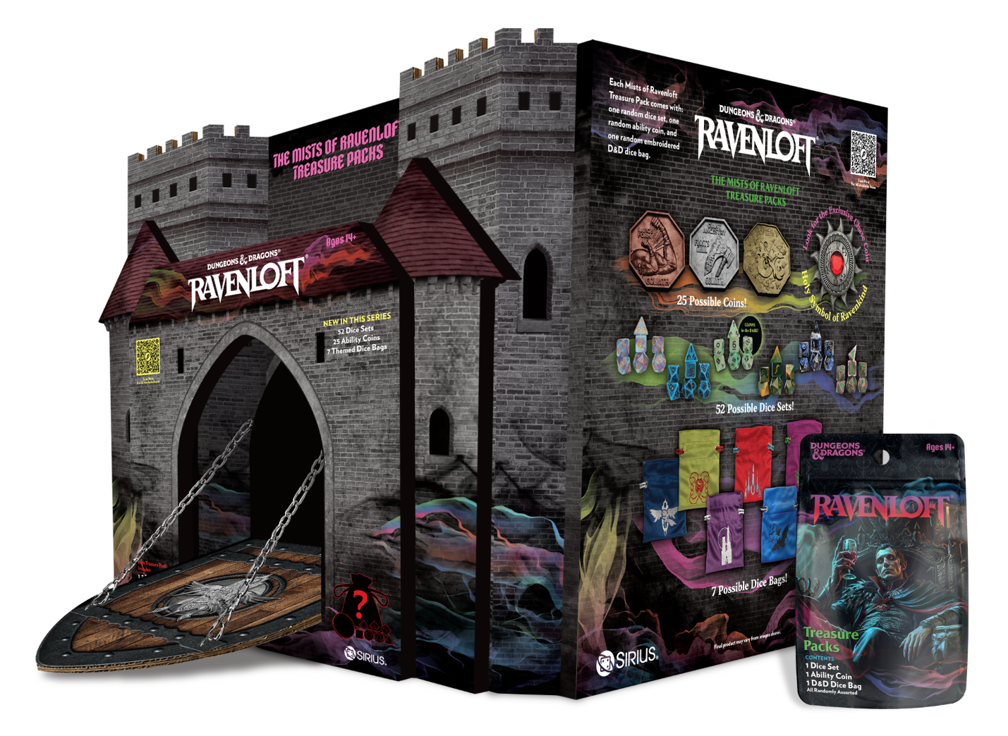 D&D Ravenloft: Mists of Ravenloft Treasure Packs