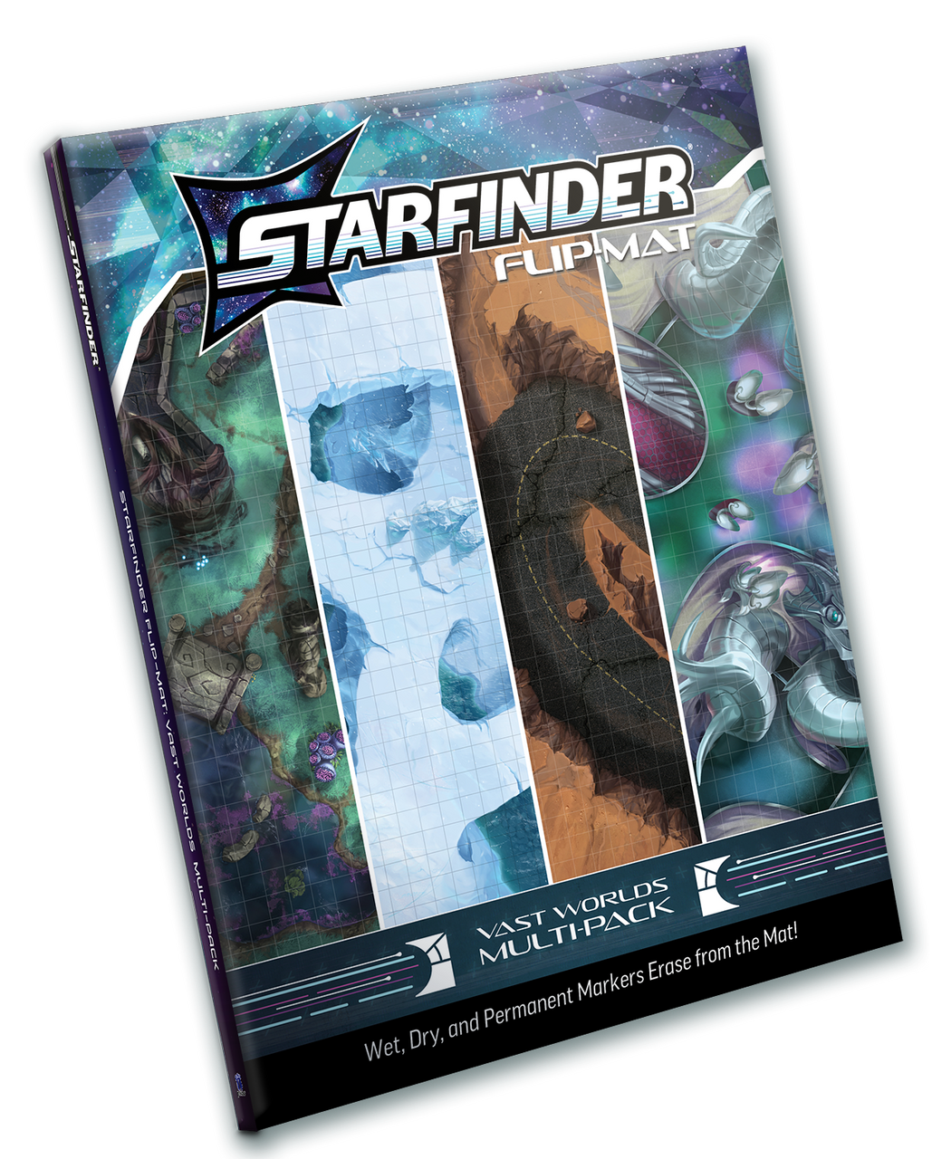 Starfinder RPG: Flipmat: Vast Worlds Multipack