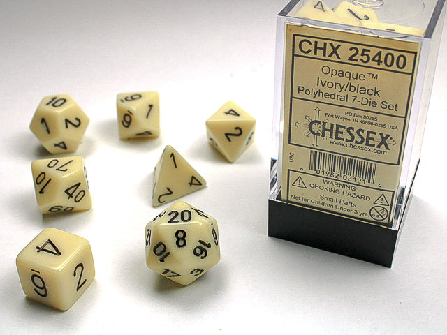 CHX 25400 OPAQUE 7-DIE SET IVORY/BLACK