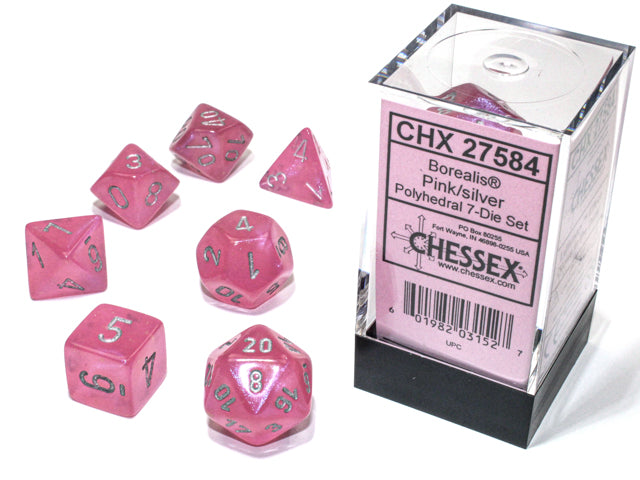CHX 27584 BOREALIS 7-DIE SET PINK/SILVER LUMINARY