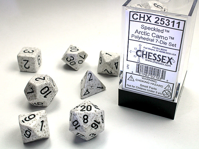 CHX 25311 SPECKLED 7-DIE SET ARCTIC CAMO