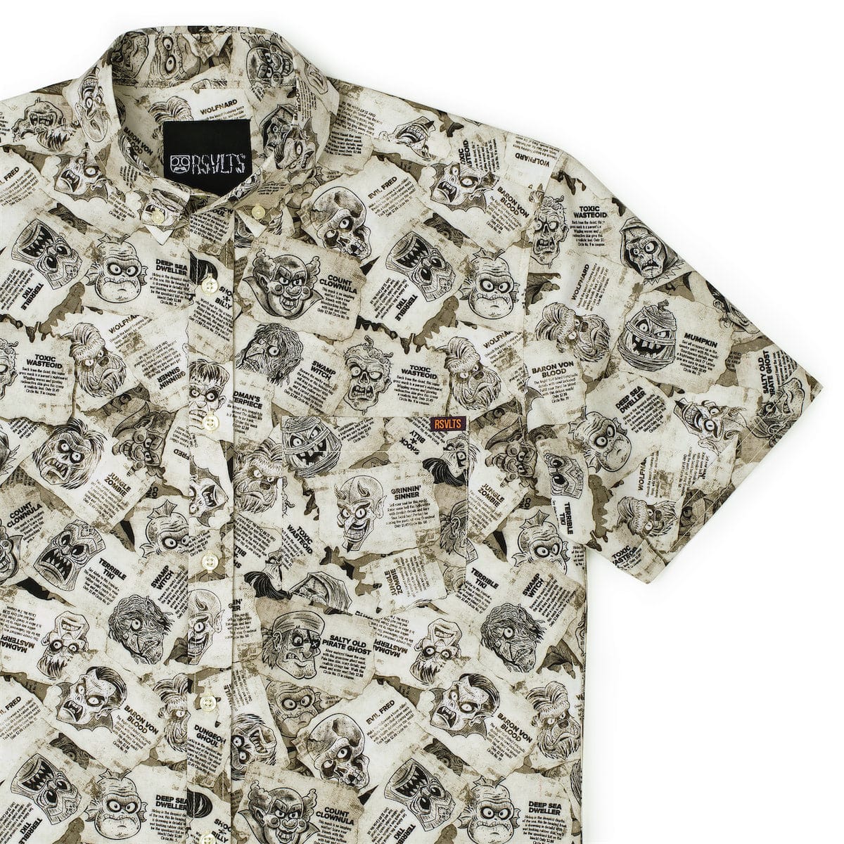 Monster Mask Mania – KUNUFLEX Short Sleeve Shirt XL