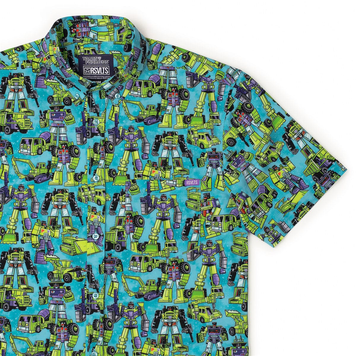 Transformers "Constructicon Crew" – KUNUFLEX Short Sleeve Shirt 2XL