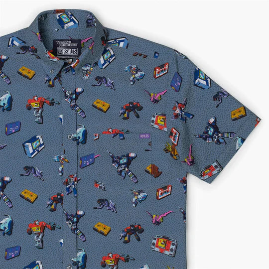 Transformers "Boombox Beatdown" – KUNUFLEX Short Sleeve Shirt XL
