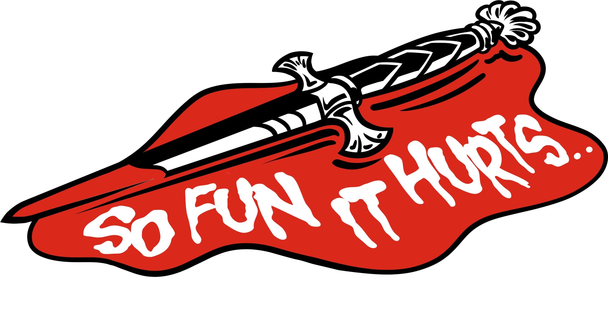 Dungeon Crawler Carl: So Fun It Hurts Enamel Pin
