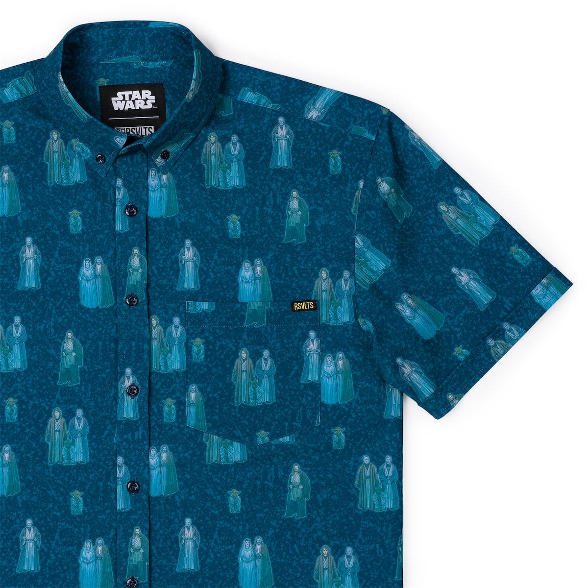 Star Wars™ "Force Ghosts" – KUNUFLEX Short Sleeve Shirt 2XL