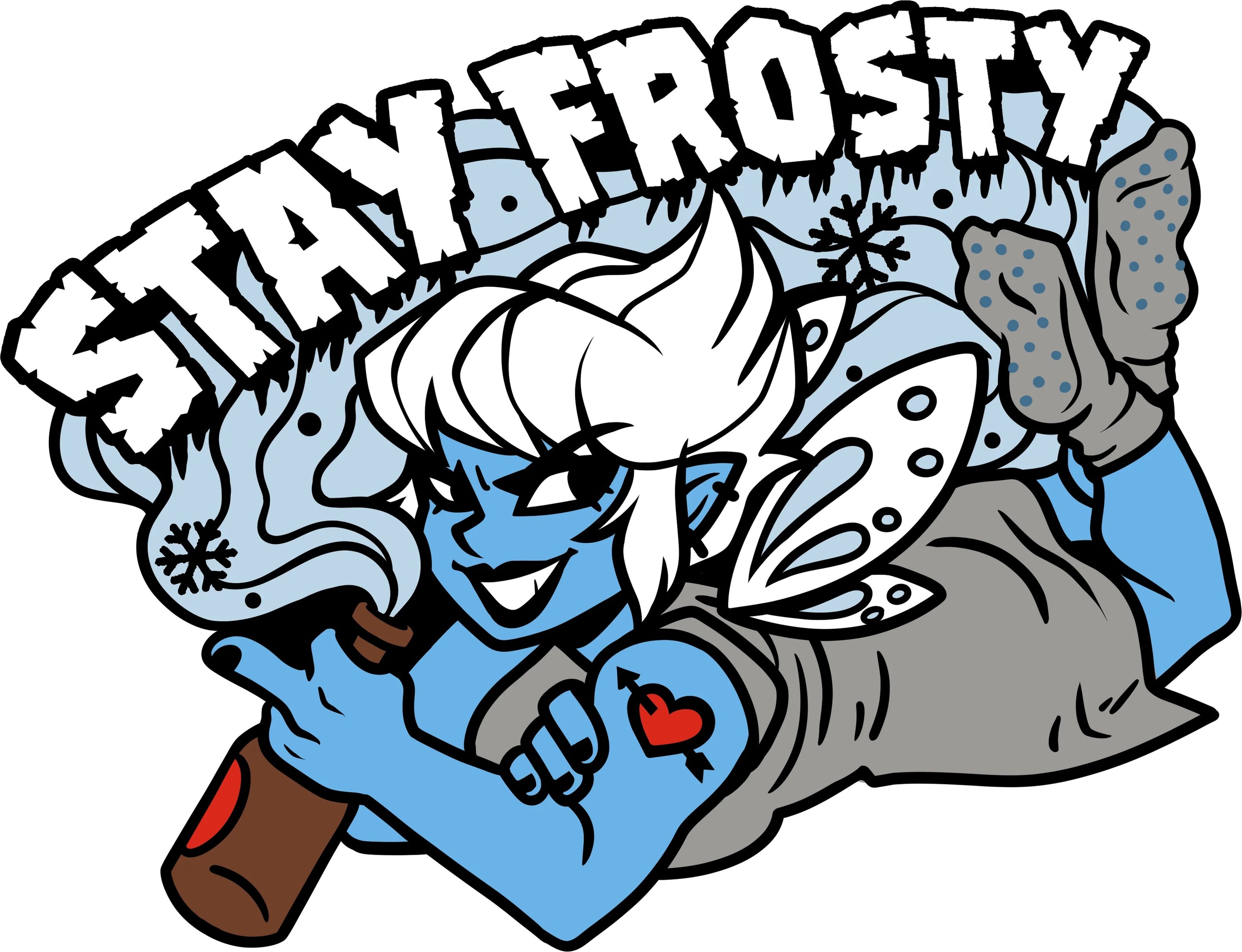 Dungeon Crawler Carl: Stay Frosty Enamel Pin