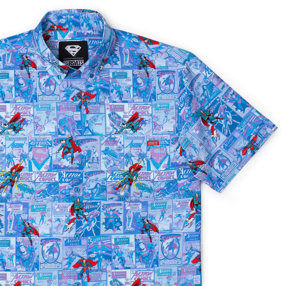 Superman™ "Ready for Action" – KUNUFLEX Short Sleeve Shirt 2XL