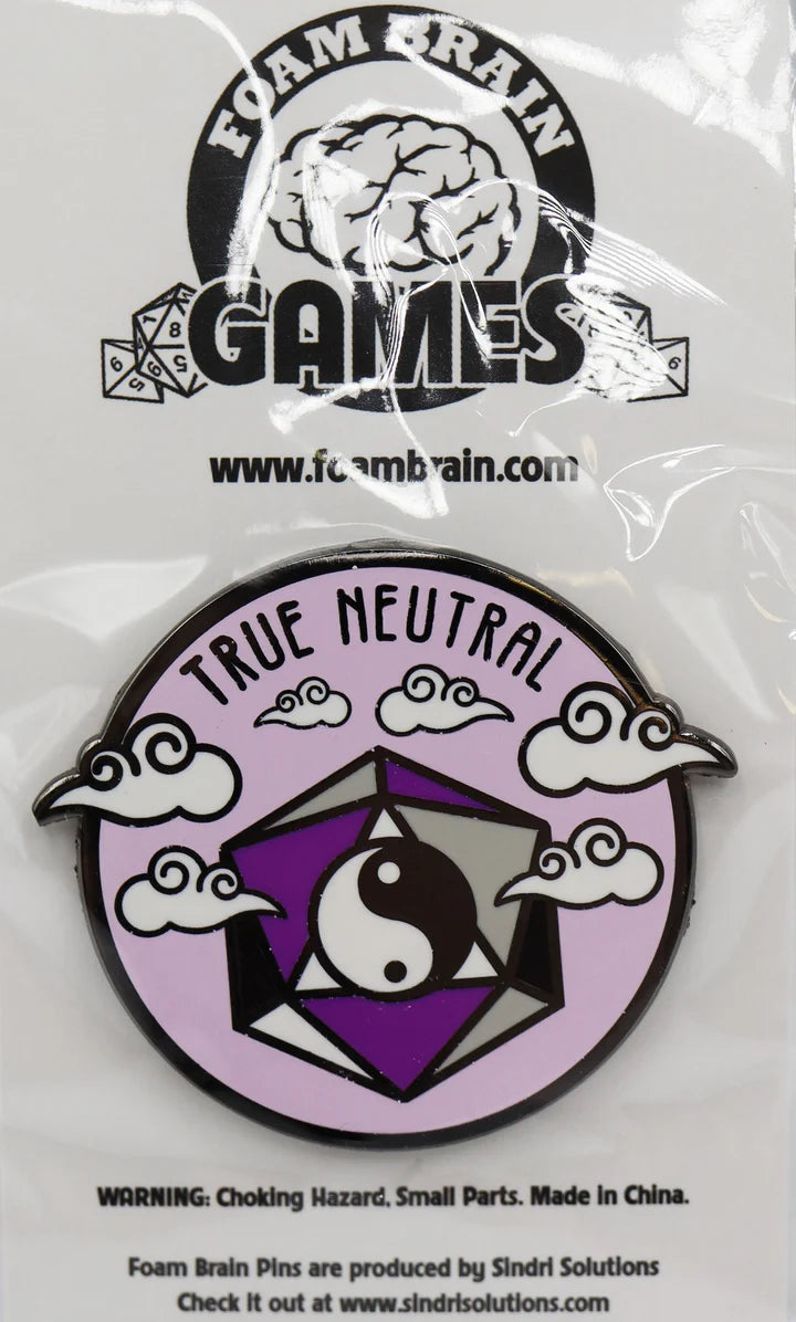 Pride Flag Alignment Pin Asexual True Neutral