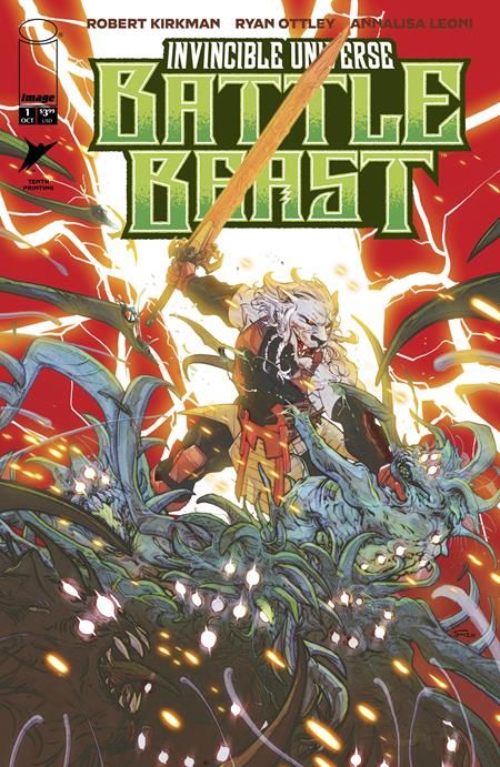 Invincible Universe Battle Beast #1 10 Th Printing Cover J Carmine Di Giandomenico
