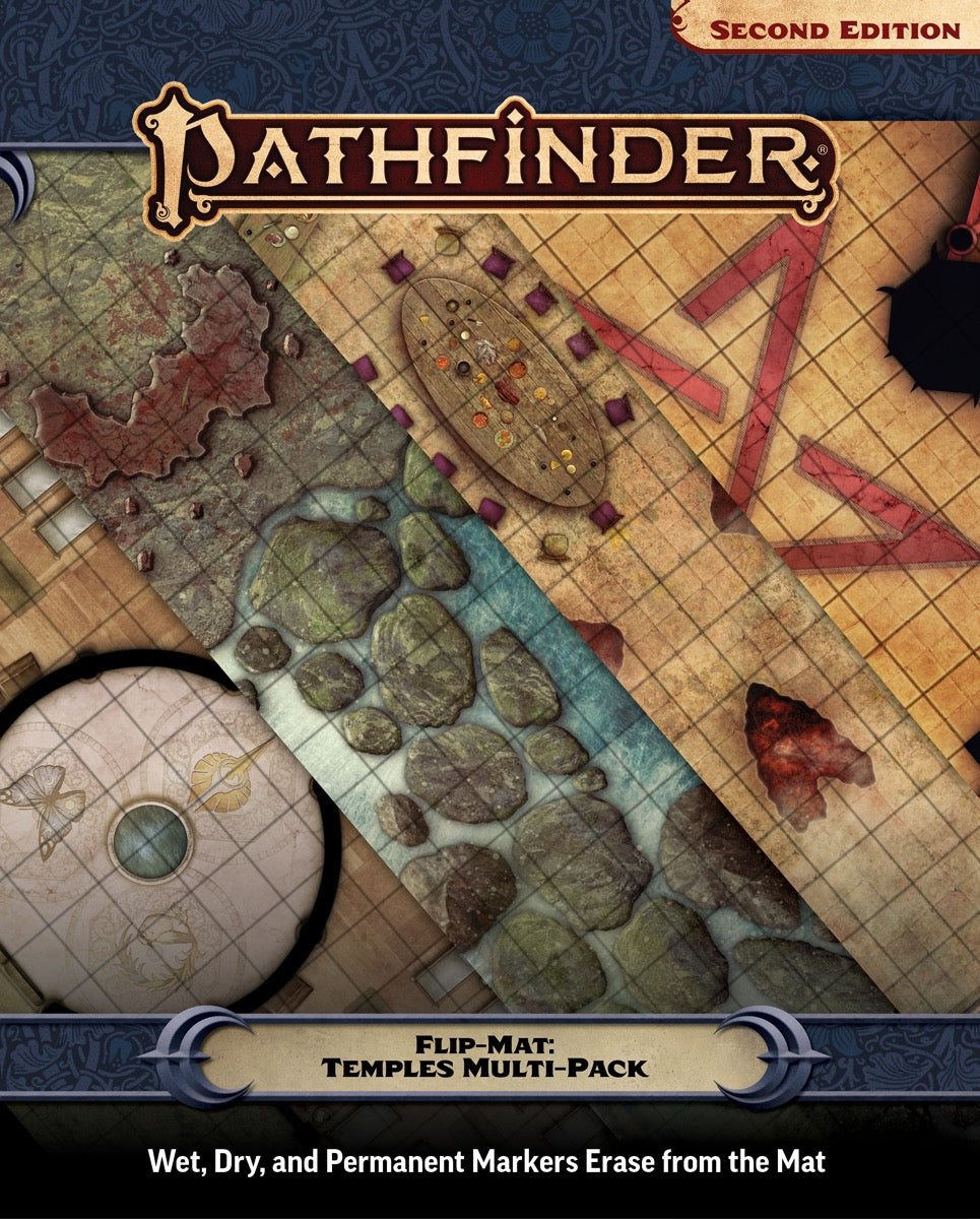 Pathfinder RPG: Flip-Mat - Temples Multi-Pack