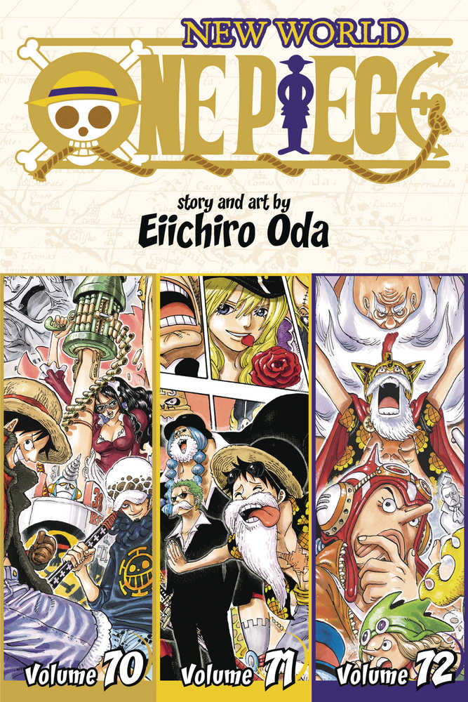 One Piece 3 in 1 TPB Volume 24 (70-71-72)
