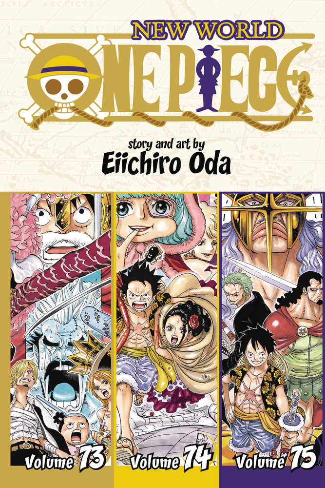 One Piece 3 in 1 TPB Volume 25 (73-74-75)
