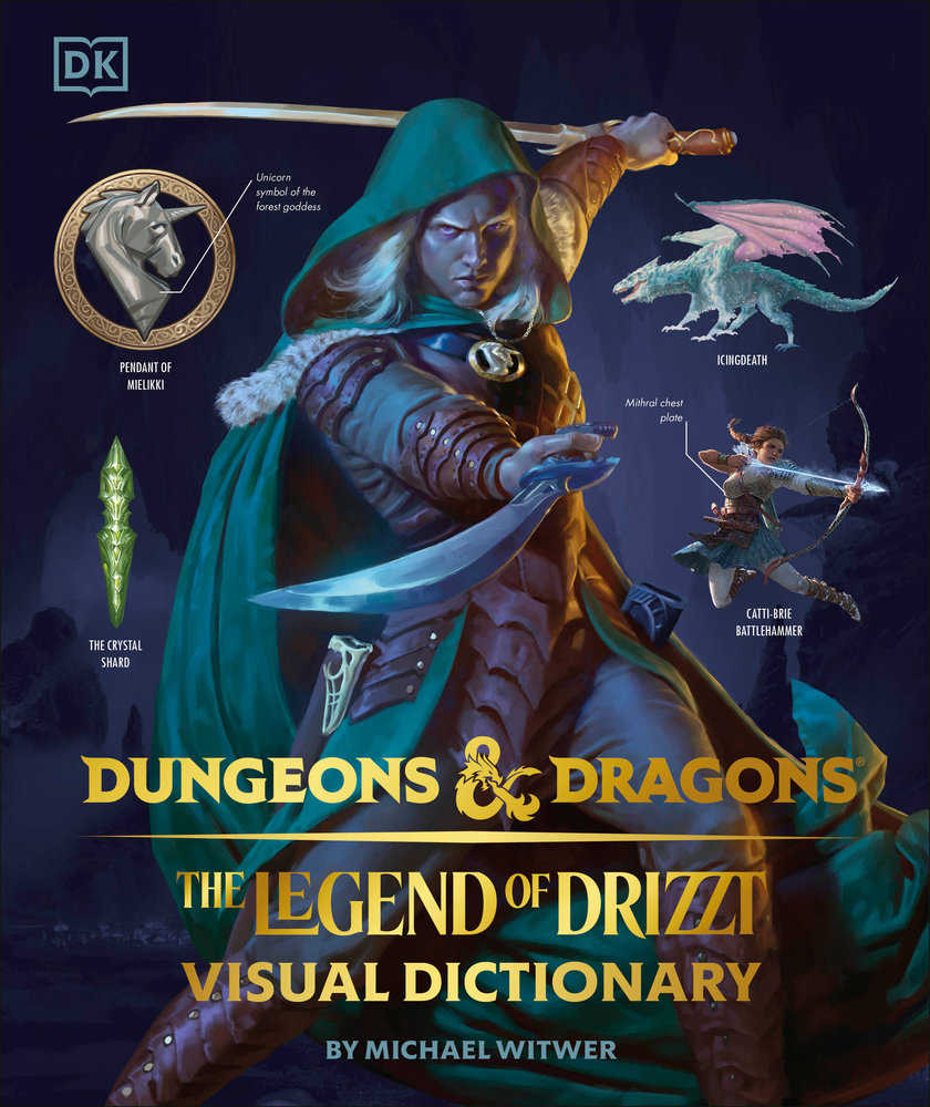 Dungeons & Dragons The Legend Of Drizzt Visual Dictionary