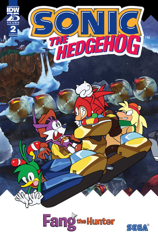 Sonic The Hedgehog: Fang The Hunter #2 Variant Ri (10) (Fonseca)