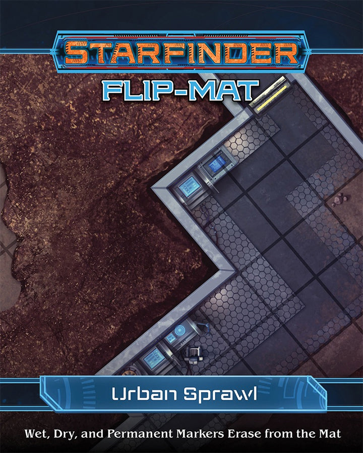 Starfinder RPG: Flip-Mat - Urban Sprawl