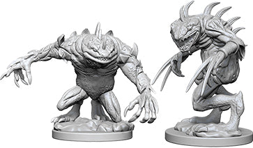 Dungeons & Dragons: Nolzur's Marvelous Unpainted Miniatures - W05 Gray Slaad & Death Slaad