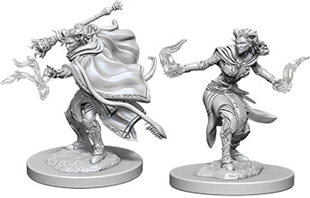 Dungeons & Dragons: Nolzur's Marvelous Unpainted Miniatures - W06 Female Tiefling Warlock