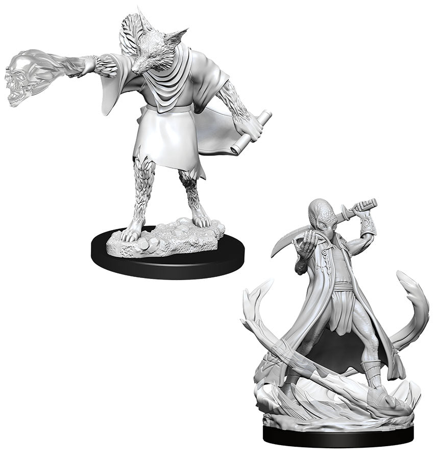 Dungeons & Dragons: Nolzur's Marvelous Unpainted Miniatures - W11 Arcanaloth & Ultroloth