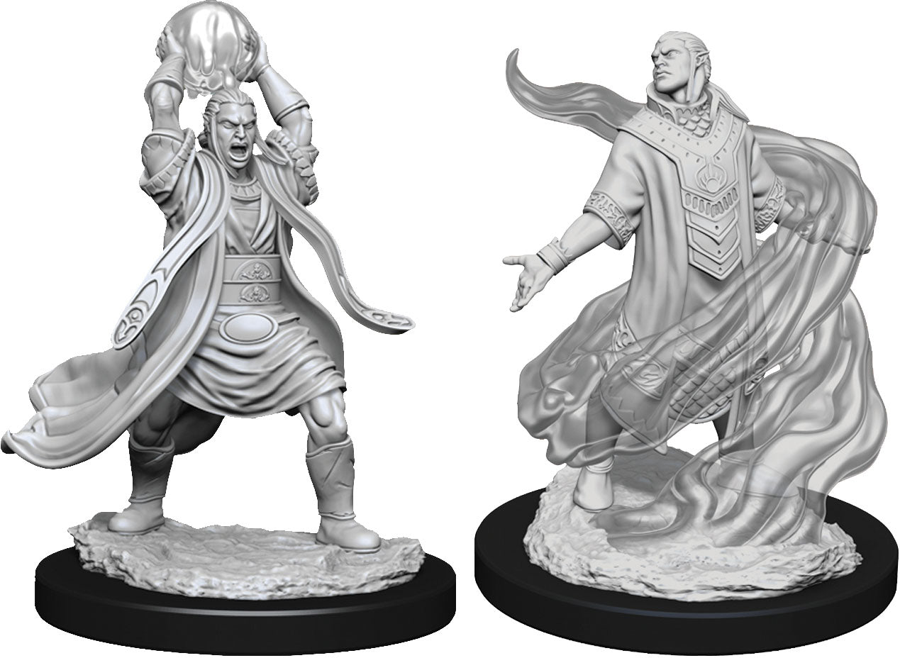 Dungeons & Dragons: Nolzur's Marvelous Unpainted Miniatures - W11 Male Elf Sorcerer