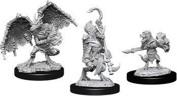 Dungeons & Dragons: Nolzur's Marvelous Unpainted Miniatures - W12 Kobold Inventor Dragonshield & Sorcerer