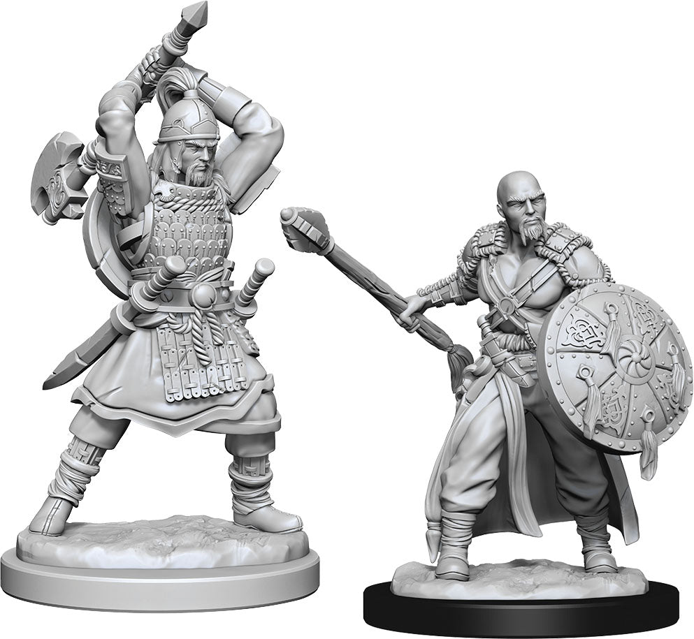 Dungeons & Dragons: Nolzur's Marvelous Unpainted Miniatures - W13 Human Barbarian Male