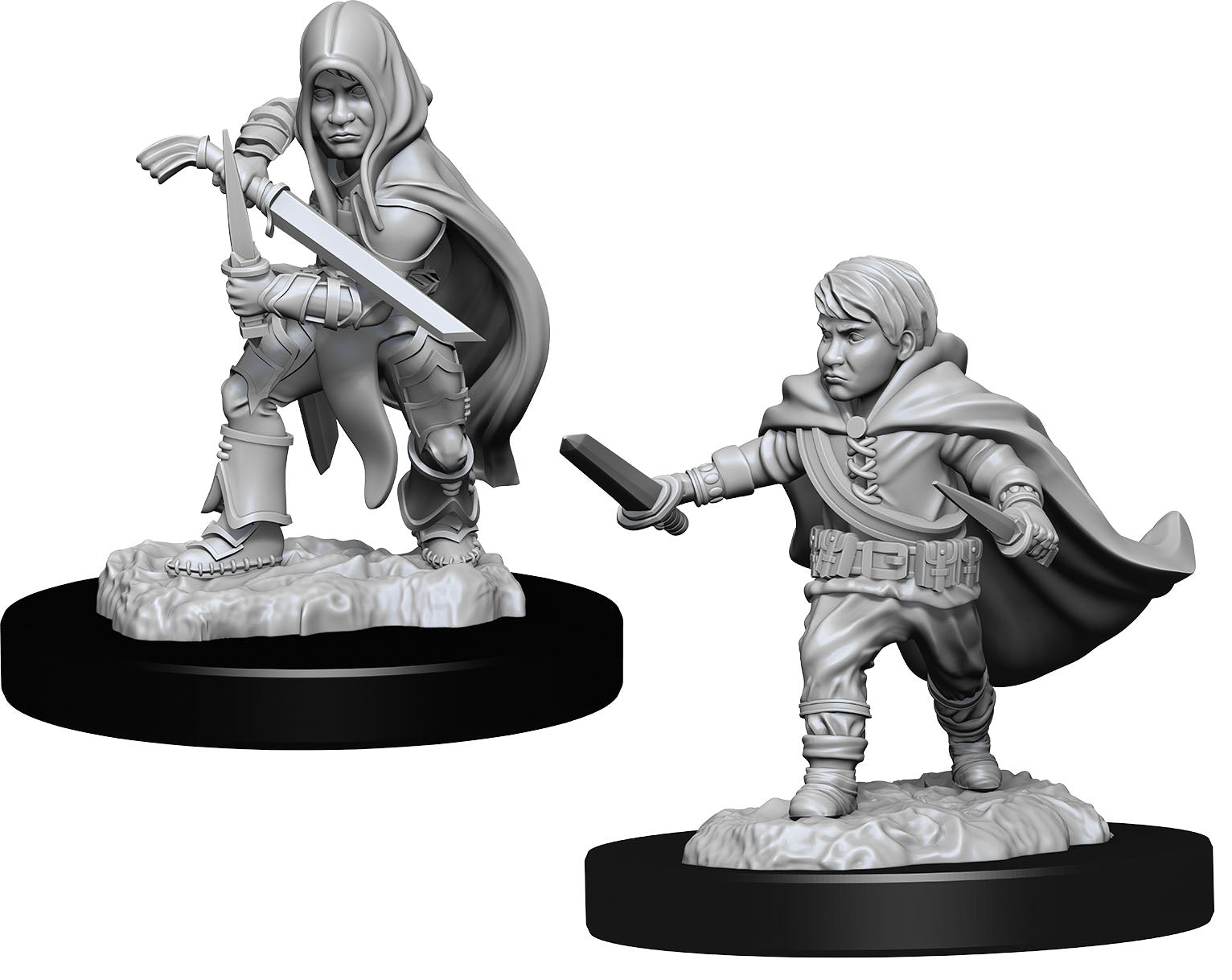 Dungeons & Dragons: Nolzur's Marvelous Unpainted Miniatures - W13 Halfling Rogue Male