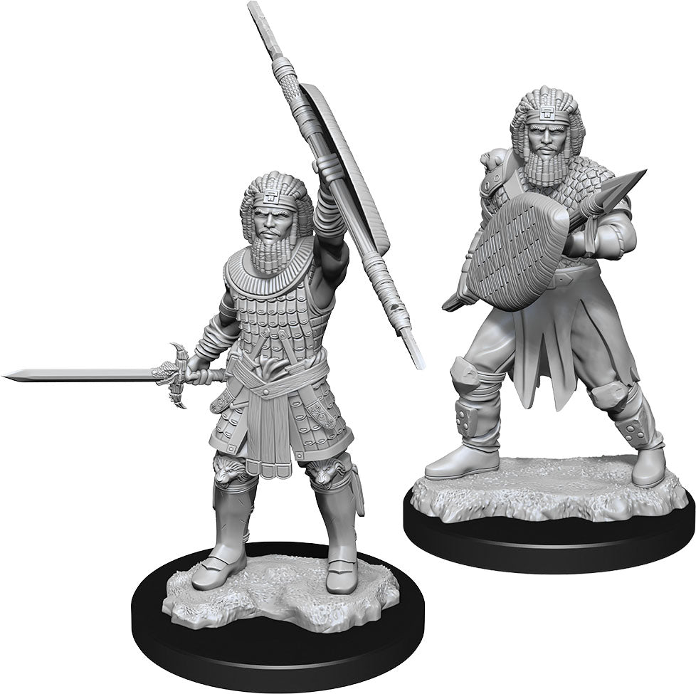 Dungeons & Dragons: Nolzur's Marvelous Unpainted Miniatures - W13 Human Fighter Male